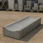 Лоток бетонный канальный Л19-11 5970х2160х740мм Серия 3.006.1-2.87