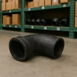 Отвод чугунный 100 мм 90 градусов фланцевый водопроводный оцинкованный ВЧШГ ТУ 1460-035-50254094-2008